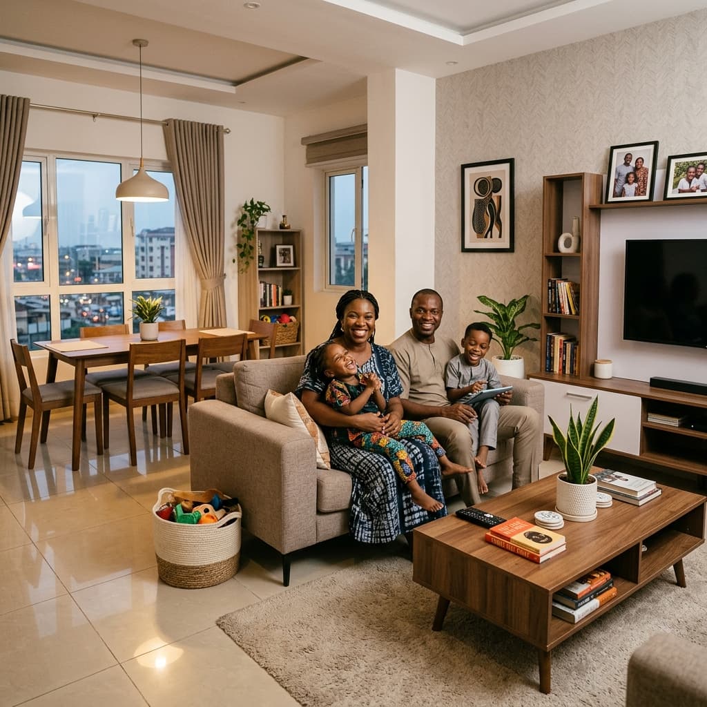 Immaculate living space visual